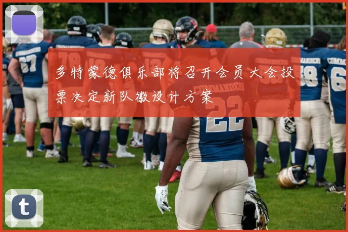 多特蒙德俱乐部将召开会员大会投票决定新队徽设计方案